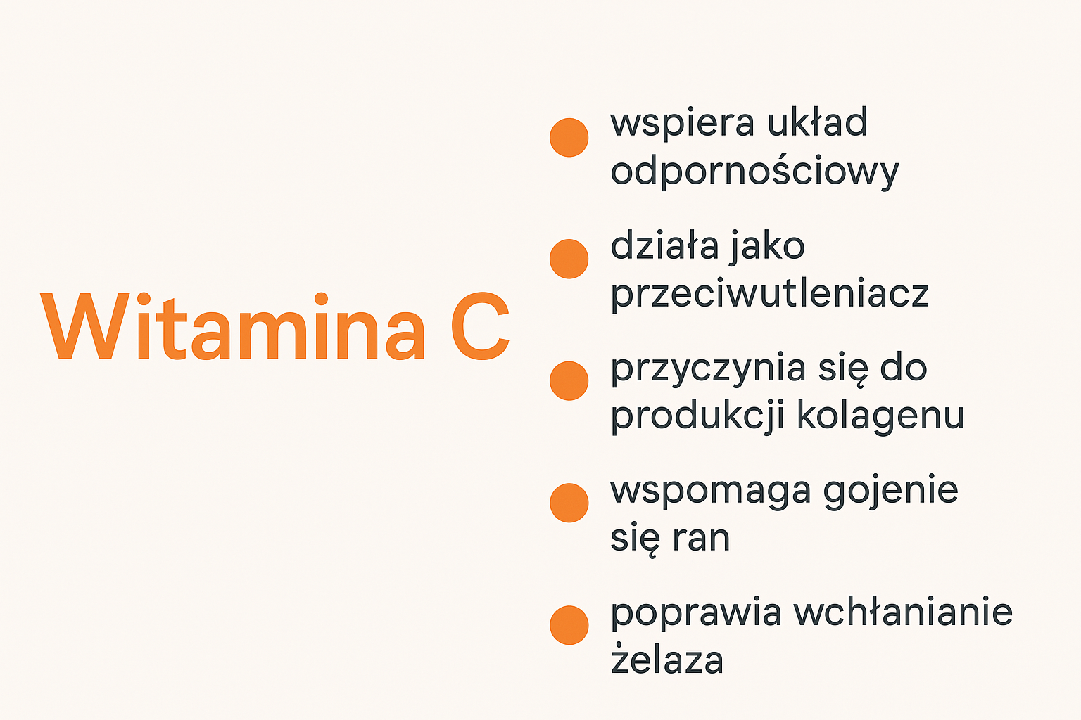  witamina C - Źródła w diecie LCHF – bez owoców też się da!